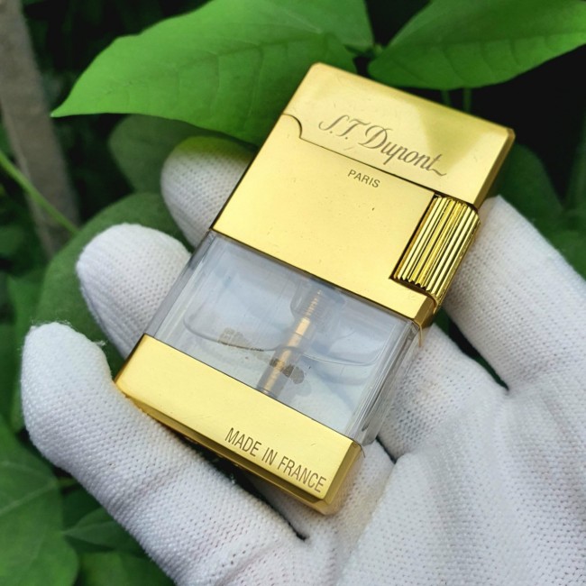 Bật Lửa Gas Đá Lộ Thiên S.T Dupont 2 Chế Độ ( Lửa Thường Và Lửa Khò )