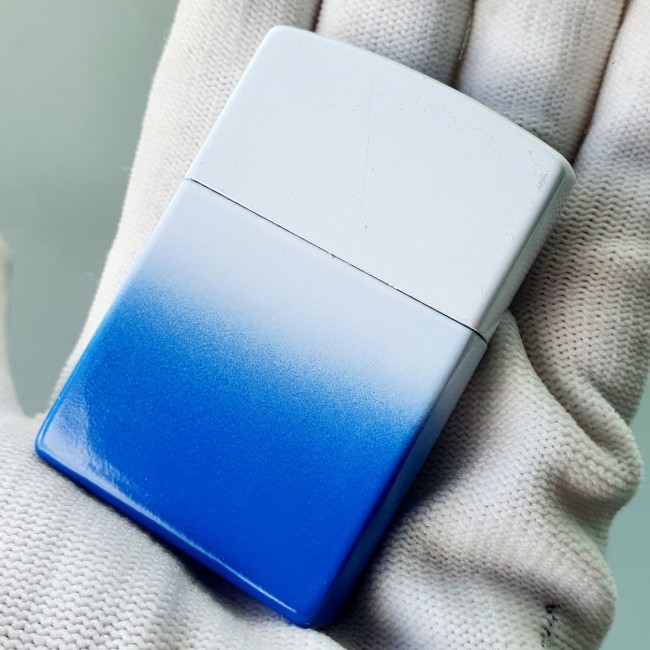 Bật Lửa Zippo Gas Đá Phối Màu Sơn Tĩnh Điện Độc Lạ Sáng Tạo ( Lửa Thường )
